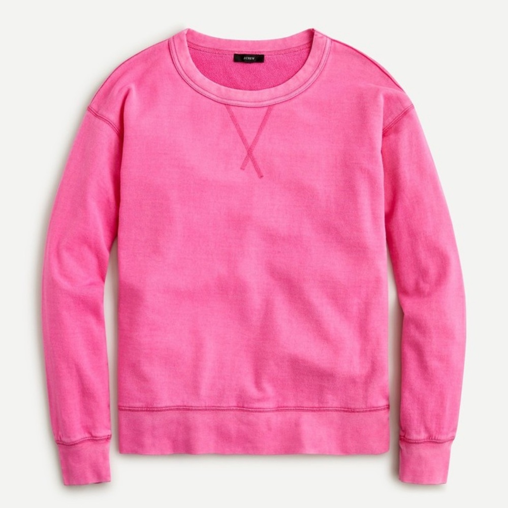 J. Crew Pink Crewneck Sweatshirt XXS